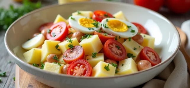 Salade piémontaise : quel impact sur les calories et la prise de poids ? Salade piémontaise : quel impact sur les calories et la prise de poids ?